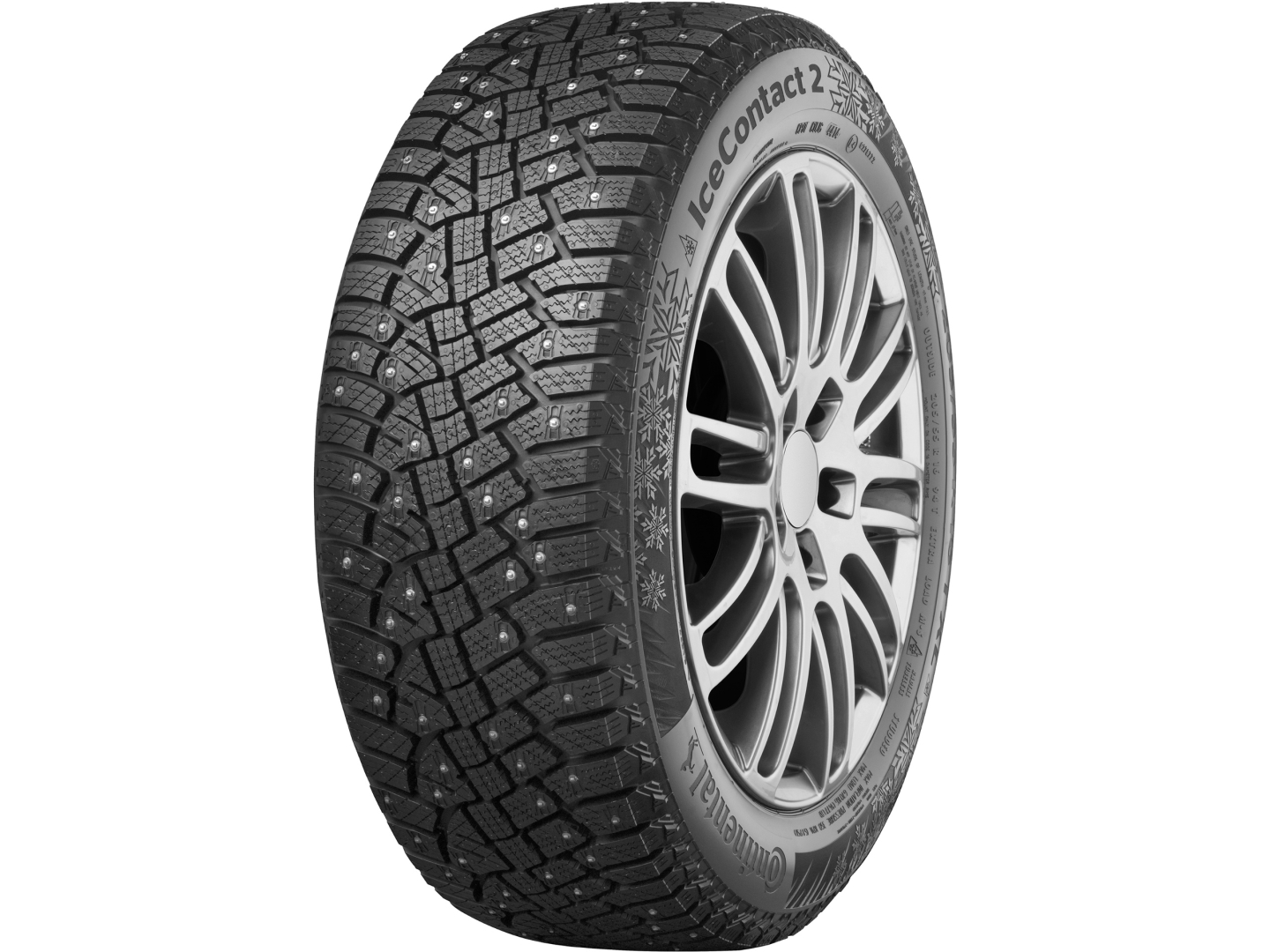 Continental IceContact 2 215/45R17 91 T Naastrehvid