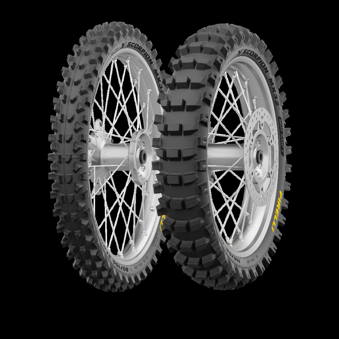 Pirelli SCORPION MX32 MID SOFT (NEW) 100/90R19 57 M Всесезонные шины