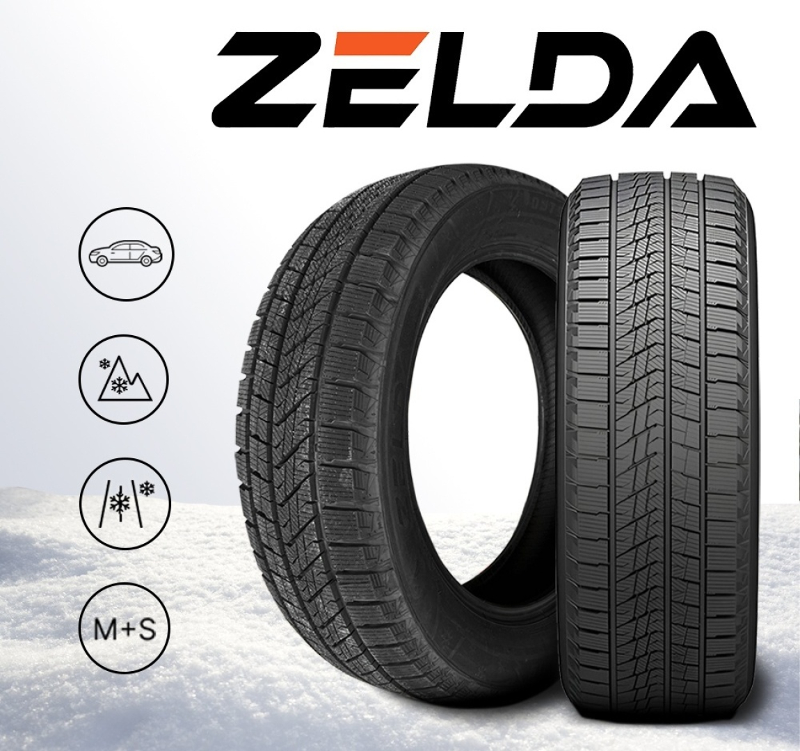 ZELDA SURATE ICE03 265/60R18 110 T Friction tires